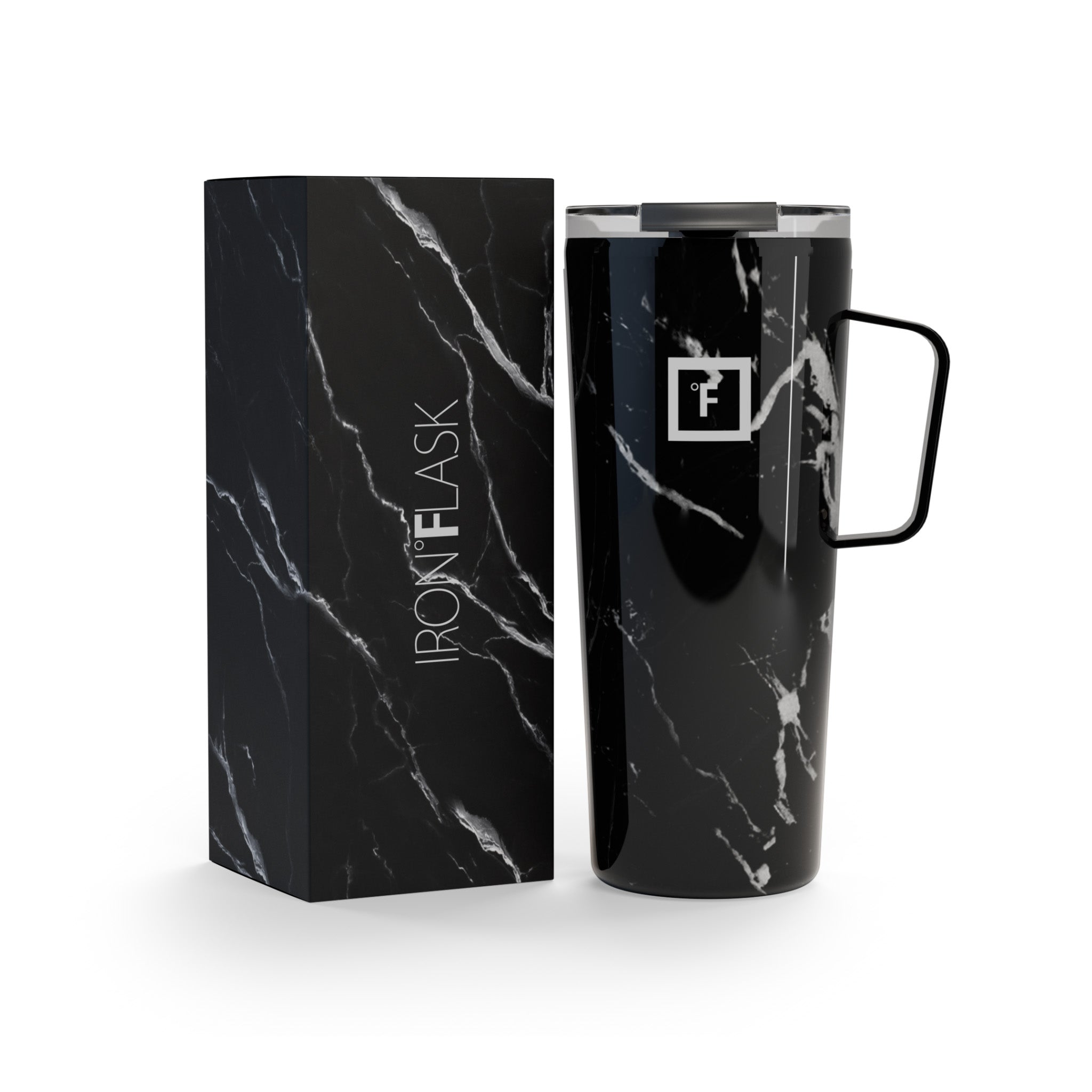IRON °FLASK Grip Coffee Mug 2.0-16 Oz Premium Stainless Steel BPA